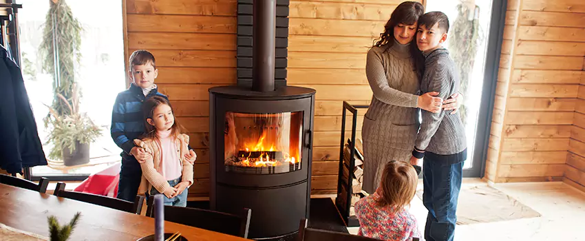Morso Cast Iron Fireplace Insert Installation in Oildale, California