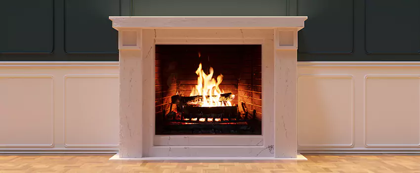 Open Flame Wood-Burning Fireplace Installation Services in Oildale, California