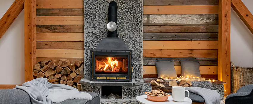 Thelin Hearth Products Direct Vent Gas Stove Fireplace Inspection in Oildale, California